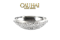 Elysian - Đĩa Trái Cây Platinum Branche Argentée D25-CẬU HAI HOME DECOR