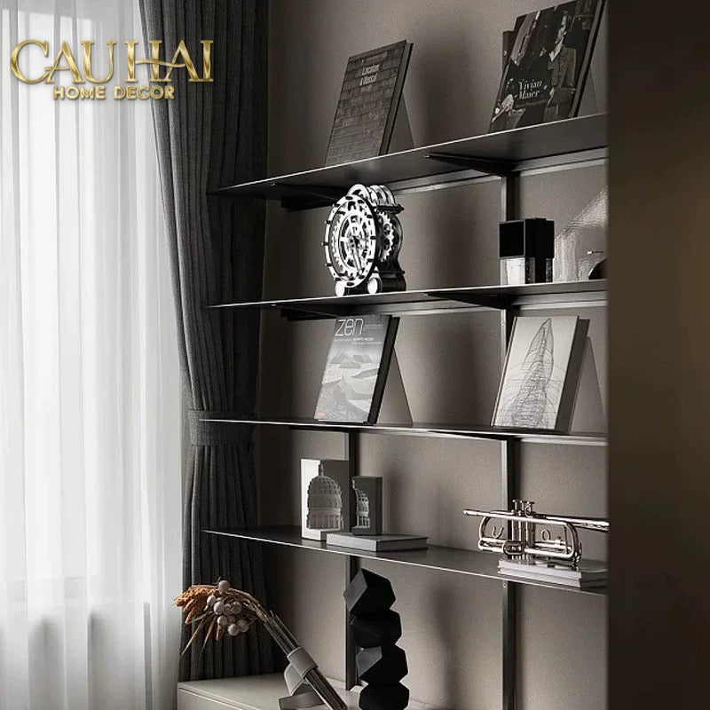 Elysian - Đồng Hồ Cơ Hologram Mécanique Argent Table Clock - CẬU HAI HOME DECOR