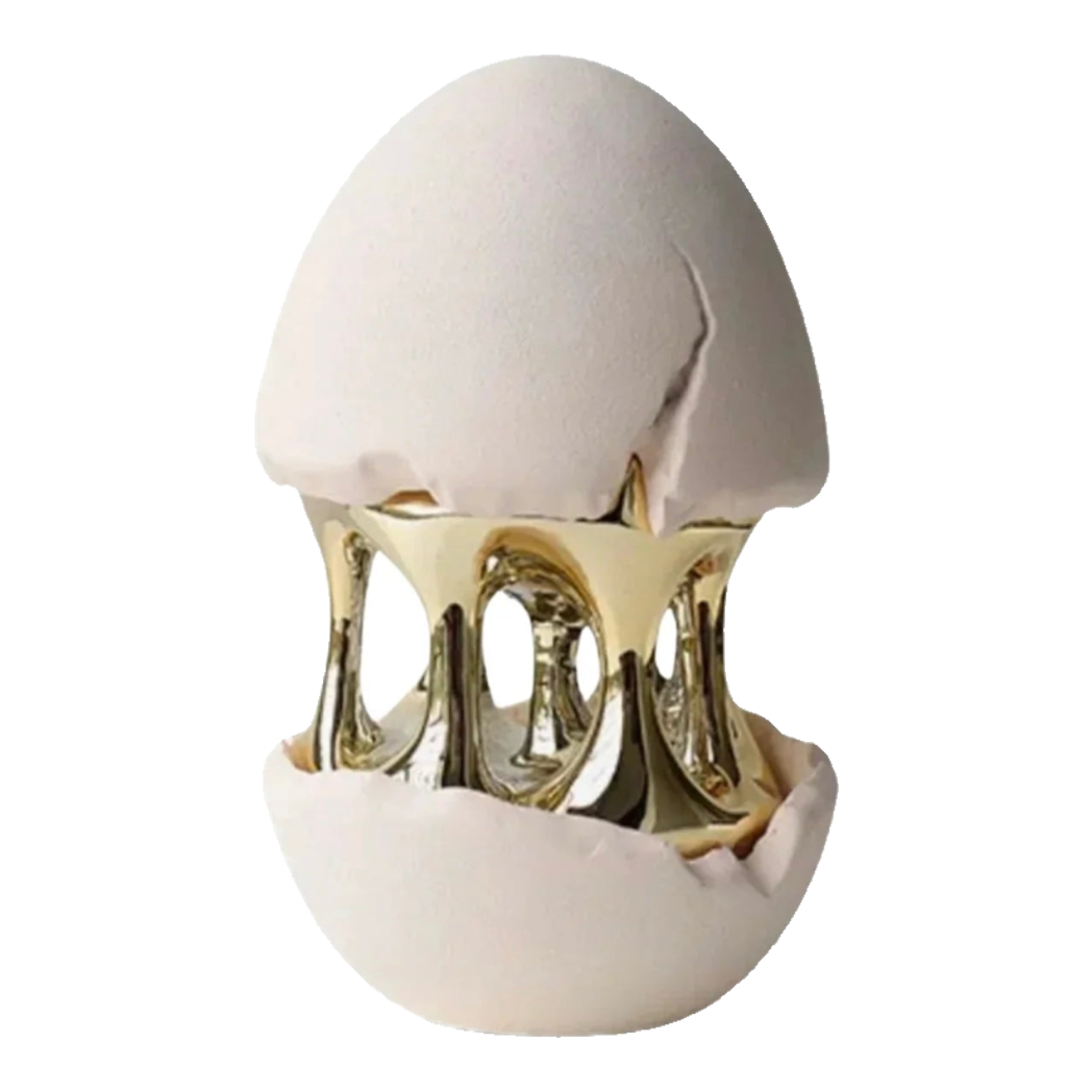 Elysian - Tượng Quả Trứng Hatching Egg 9x12x20