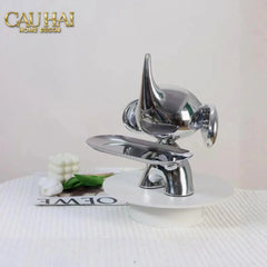 Elysian Fw25 - Tượng Voi Figurine Platinum Astro Elephas H27-CẬU HAI HOME DECOR
