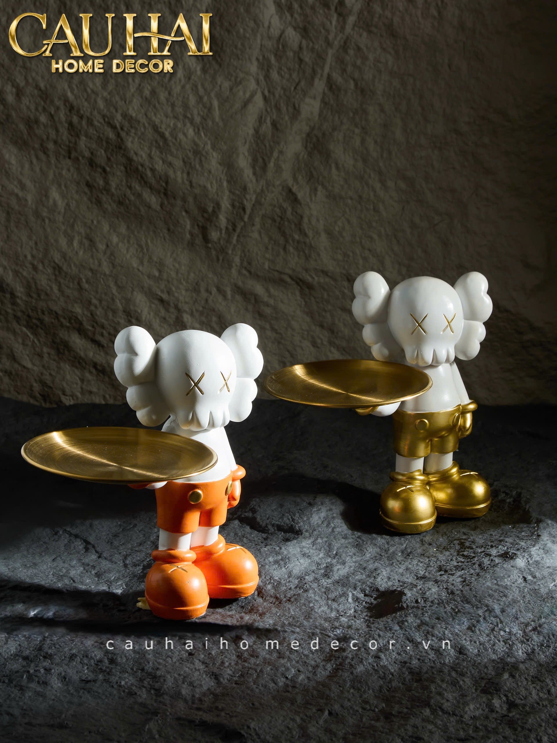 Elysian - Tượng Figurine Standing Gw Kaw Toy Butler - CẬU HAI HOME DECOR