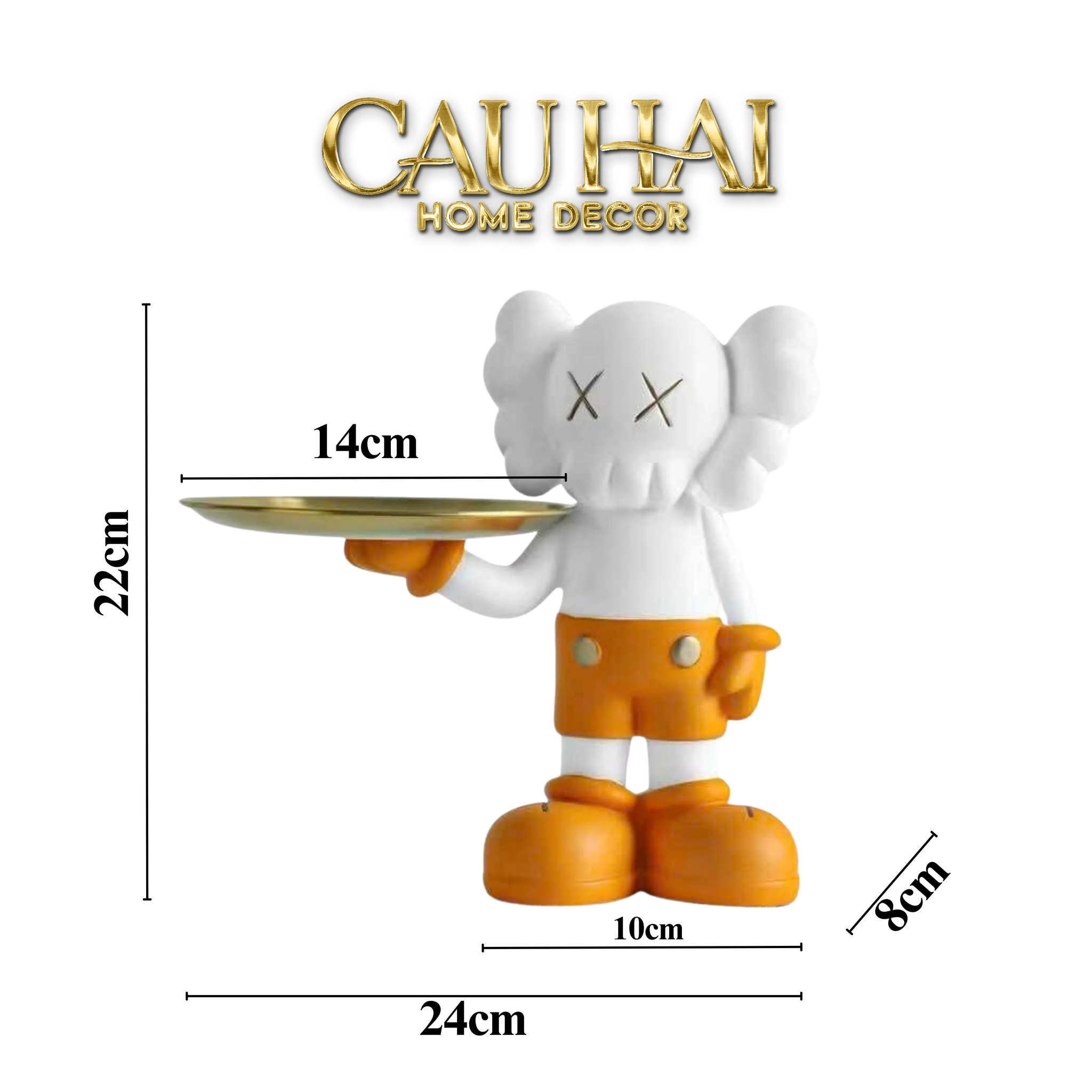 Elysian - Tượng Figurine Standing Ow Kaw Toy Butler - CẬU HAI HOME DECOR