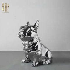 Elysian - Tượng Hộp Khăn Giấy Platinum Bull-CẬU HAI HOME DECOR