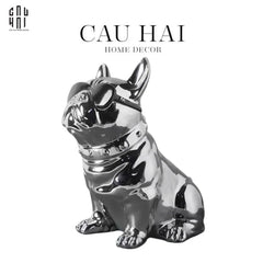 Elysian - Tượng Hộp Khăn Giấy Platinum Bull-CẬU HAI HOME DECOR