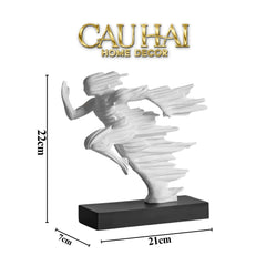 Elysian - Tượng Người Tia Chớp - The Flash - Quantum Drift Figurines H22-CẬU HAI HOME DECOR