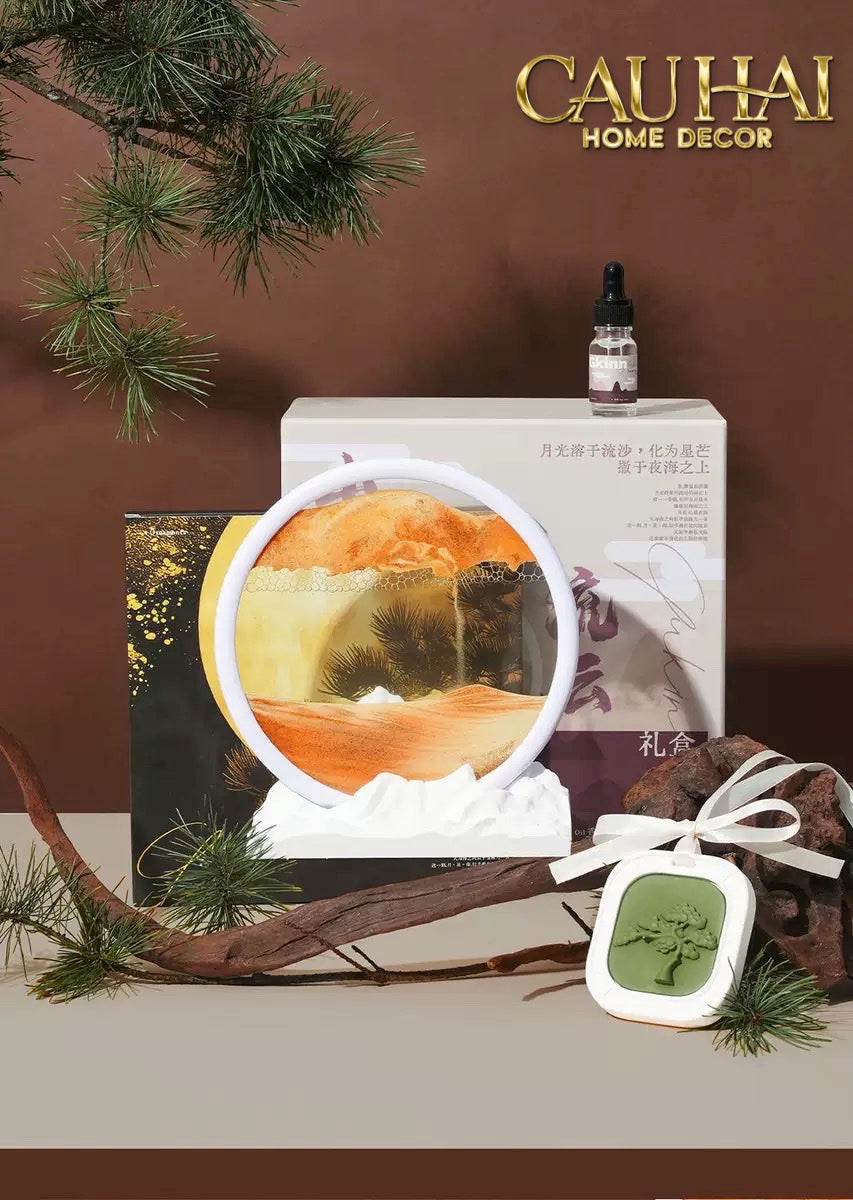 Home Fragrance - Gift Set Tinh Dầu Ashes Dune Tidal - Hộp Quà Tặng-CẬU HAI HOME DECOR