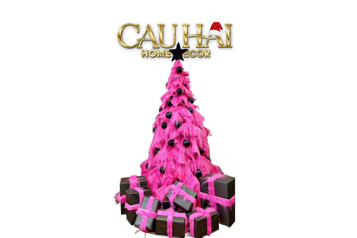 Fêtes Couture - Cây Thông Giáng Sinh "Arbre De Noël Fuchsia Couture" Christmas Tree-TRANG TRÍ GIÁNG SINH-CẬU HAI HOME DECOR