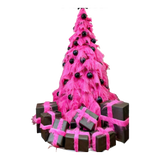 Fêtes Couture - Cây Thông Giáng Sinh "Arbre De Noël Fuchsia Couture" Christmas Tree-TRANG TRÍ GIÁNG SINH-Đối tác tại Trung Quốc theo từng đơn đặt hàng-CẬU HAI HOME DECOR