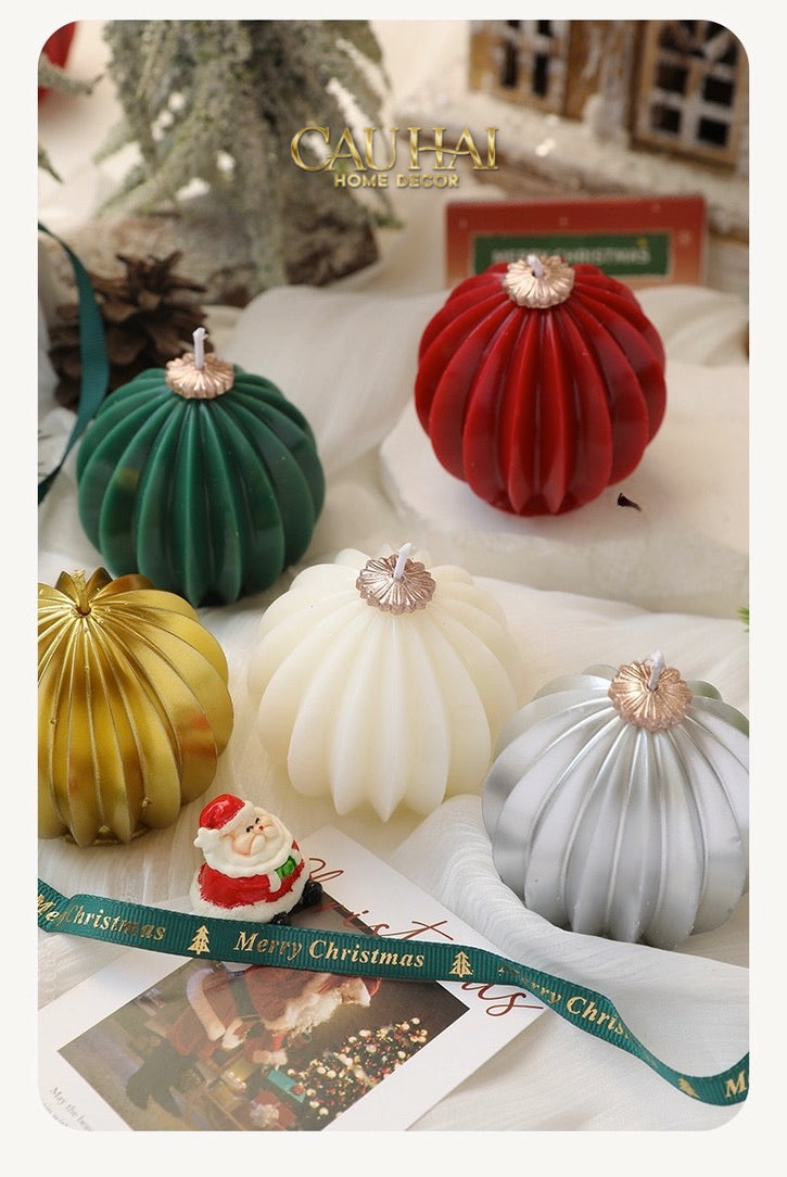 Fêtes Couture - Nến Quả Châu - Holiday Christmas Ornaments Charm Candles-NẾN TRANG TRÍ-CẬU HAI HOME DECOR