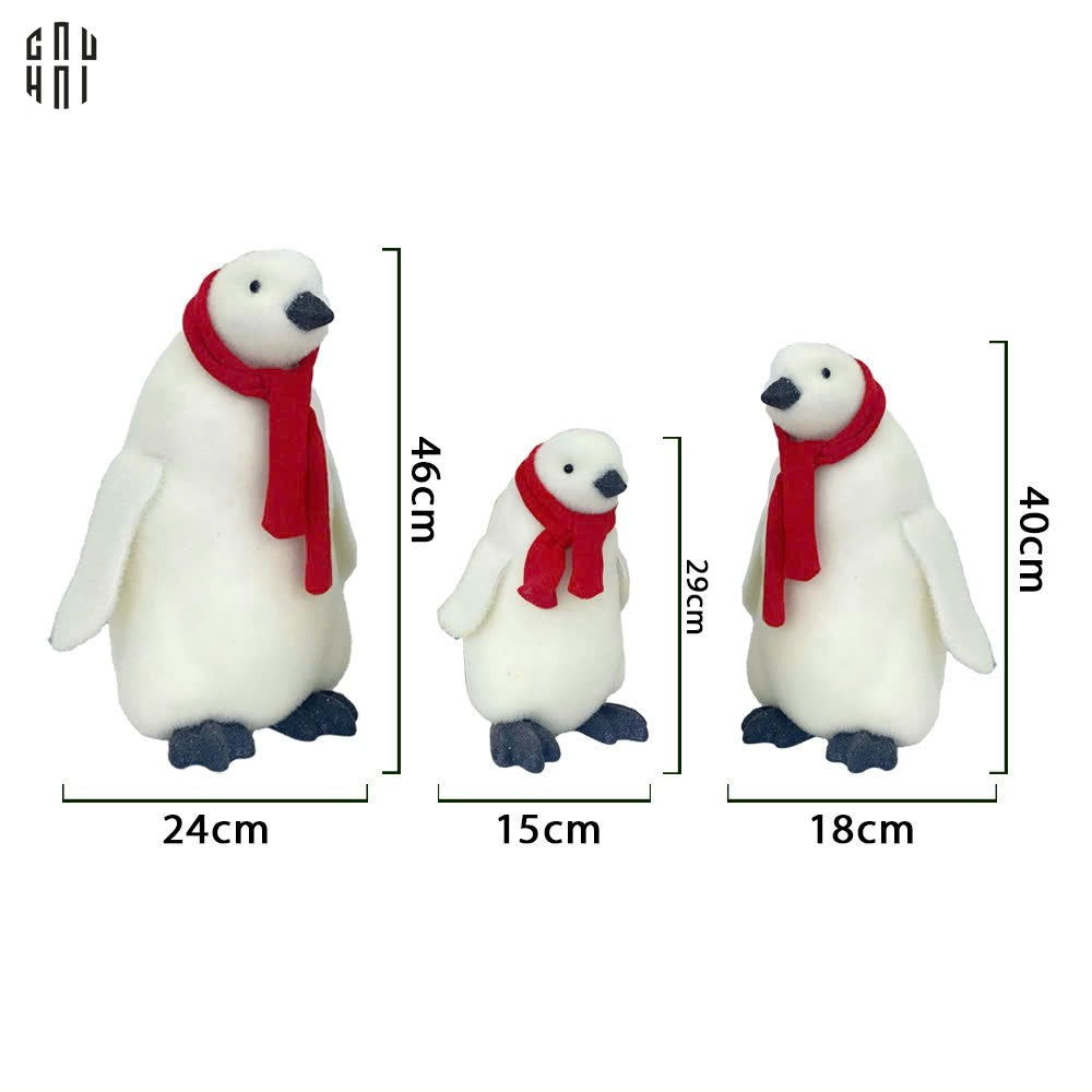 Fêtes Couture - Set 3 Tượng Chim Cánh Cụt - Penguins-TƯỢNG TRANG TRÍ-CẬU HAI HOME DECOR