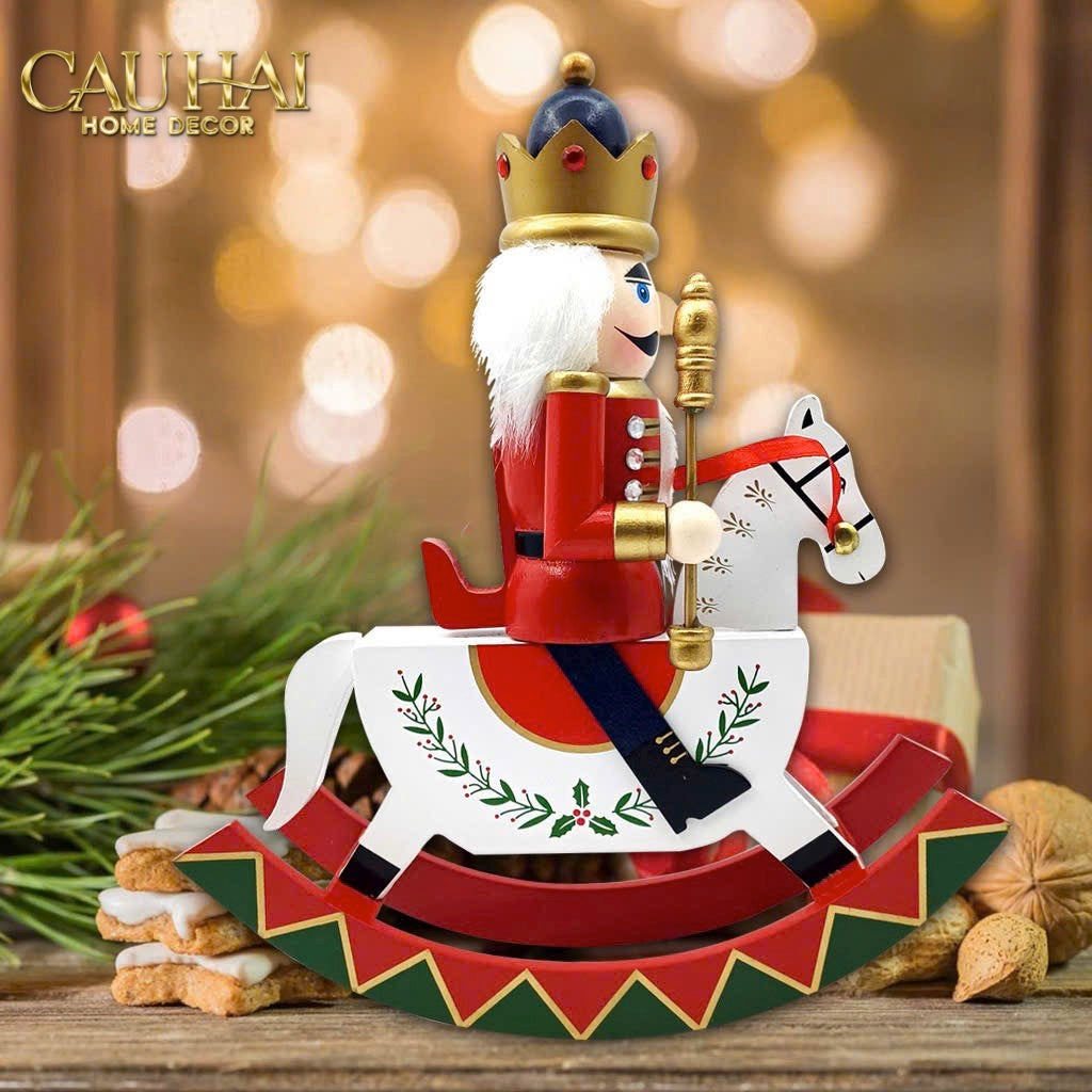 Fêtes Couture - Tượng Nutcracker Royal Cavalier H25-TƯỢNG TRANG TRÍ-CẬU HAI HOME DECOR