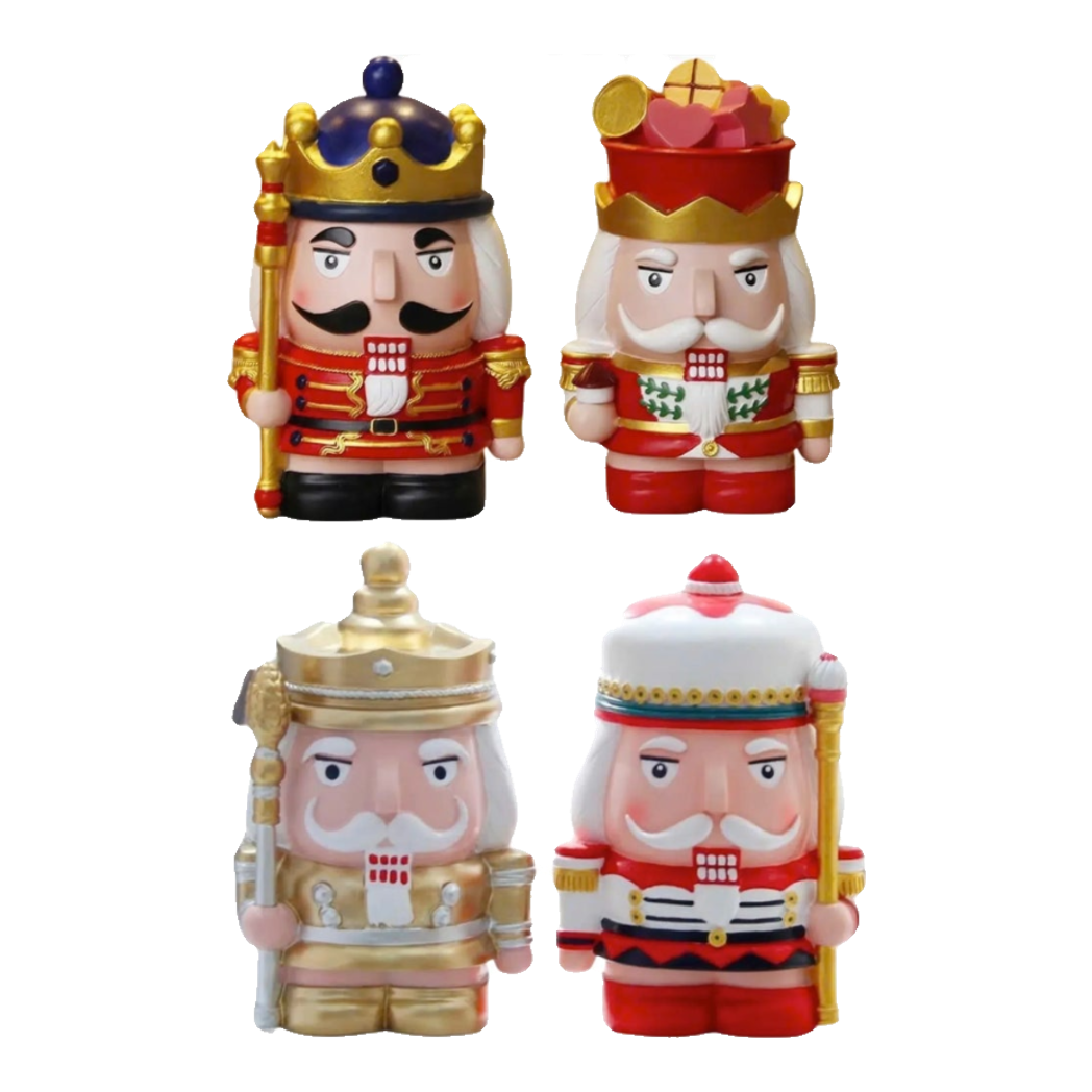 Fêtes Couture - Tượng Petit Nut-Banker Blanc / Noir / Rouge / D'Or