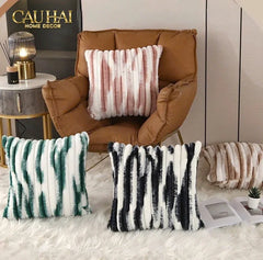 Fêtes Couture - Vỏ Gối Lông Atélier Lux Fur Lapin Spéciale Collection-CẬU HAI HOME DECOR