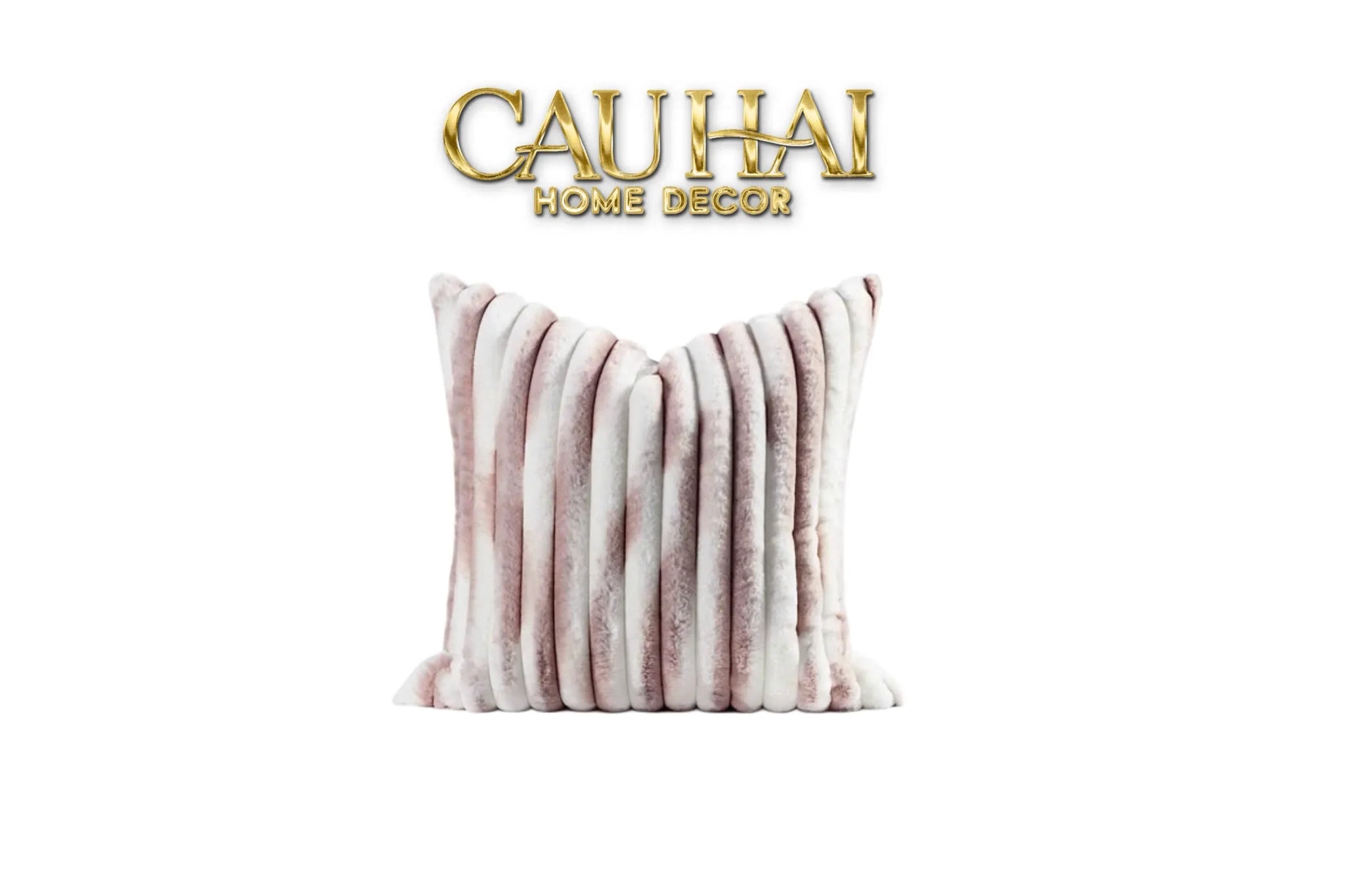 Fêtes Couture - Vỏ Gối Lông Atélier Lux Fur Lapin Spéciale Collection-CẬU HAI HOME DECOR