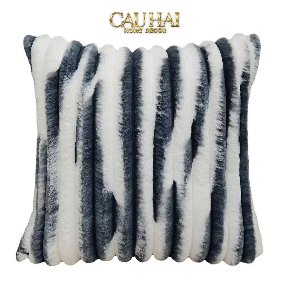 Fêtes Couture - Vỏ Gối Lông Atélier Lux Fur Lapin Spéciale Collection-CẬU HAI HOME DECOR