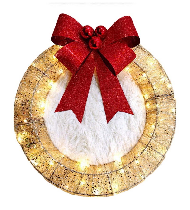 Fêtes Couture - Holy Halo Christmas Wreath