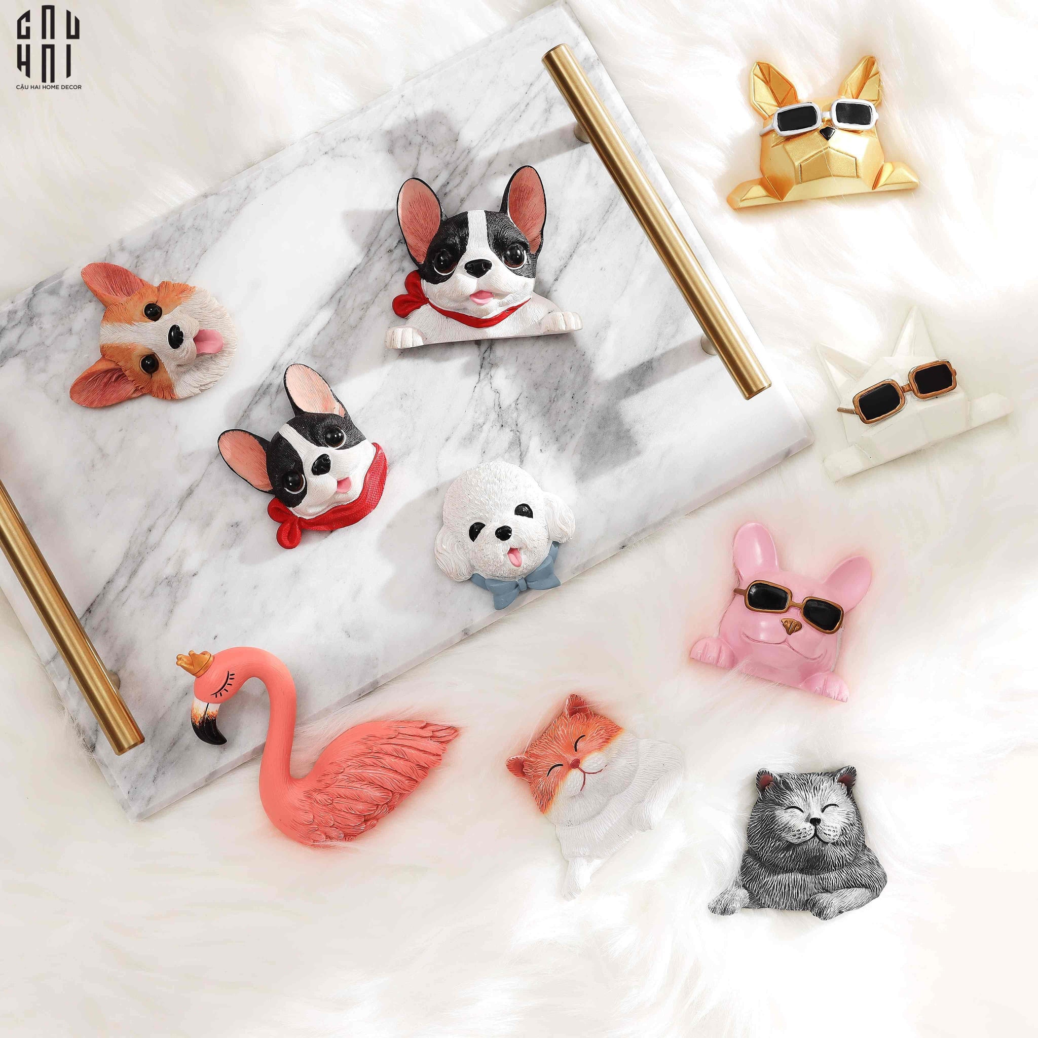 FLAMINGO QUEEN SOCKET SWITCH STICKER-CẬU HAI HOME DECOR