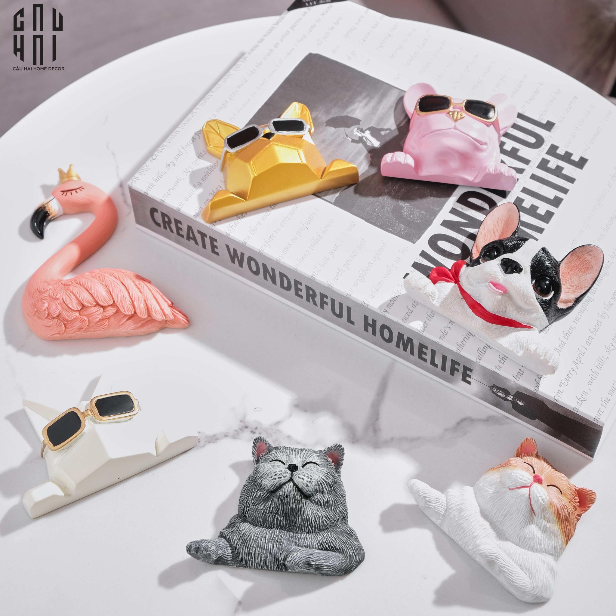 FLAMINGO QUEEN SOCKET SWITCH STICKER-CẬU HAI HOME DECOR