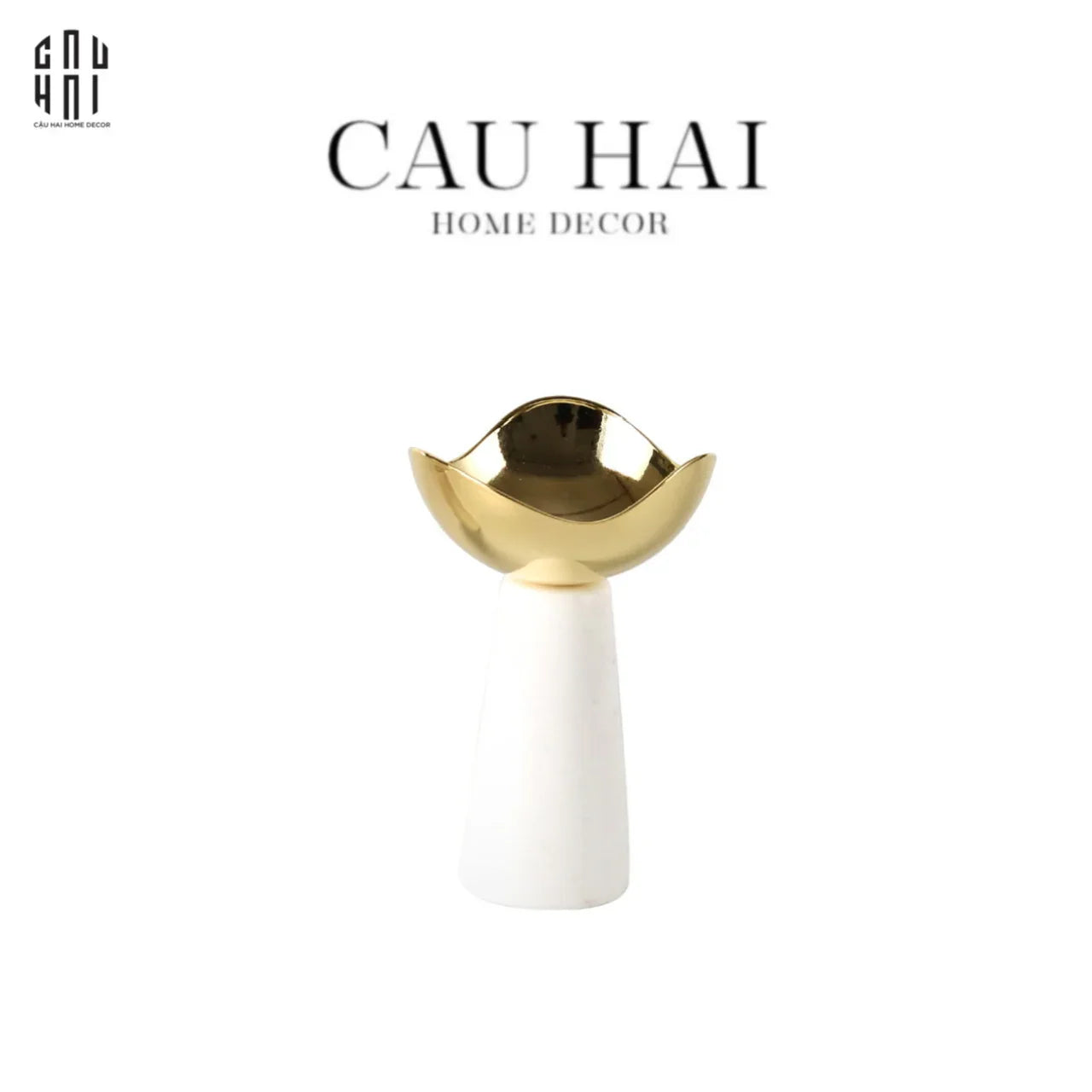 FRUIT BOWL SKYBORN GILDED-CẬU HAI HOME DECOR