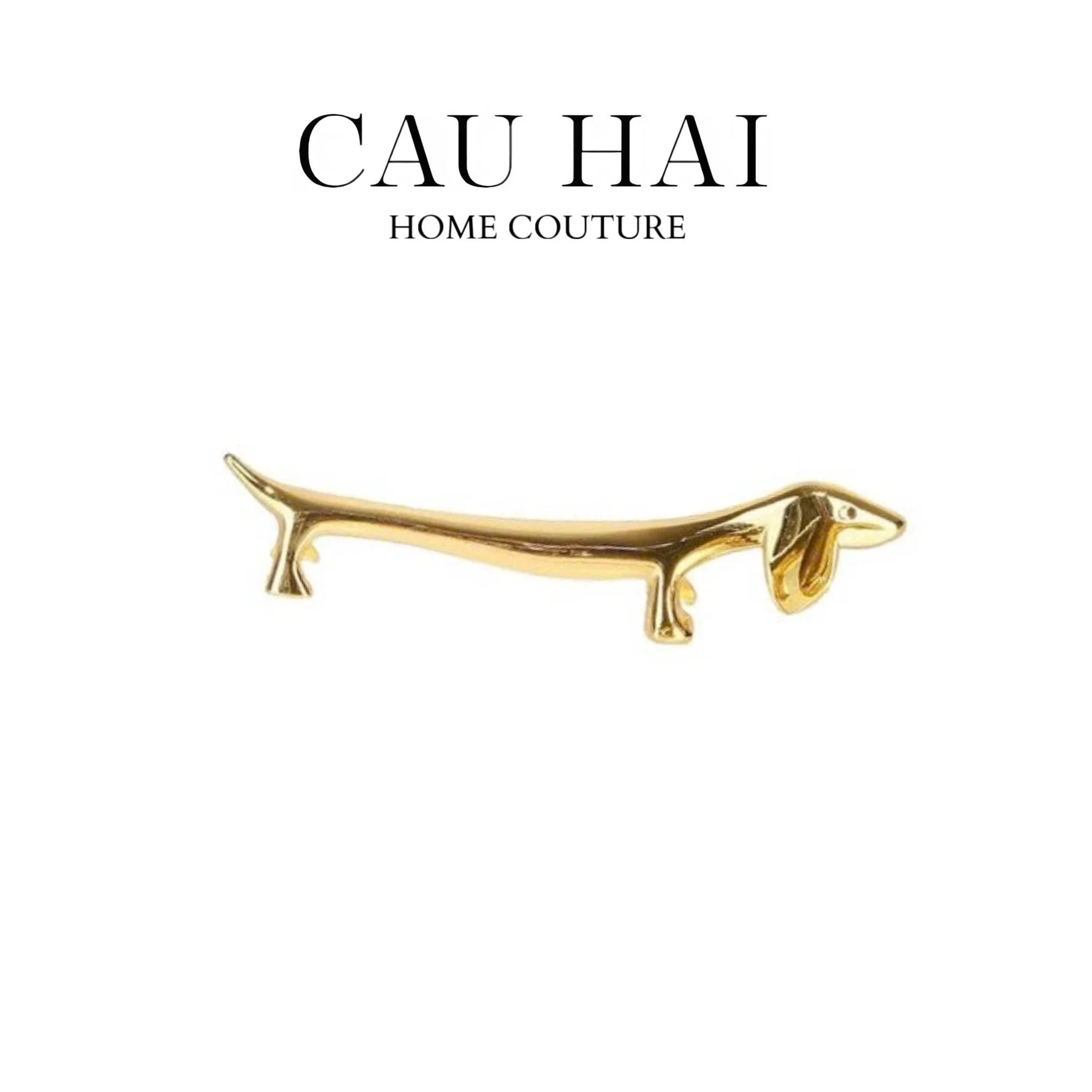 GÁC ĐŨA - CHOPSTICK REST DOG-CẬU HAI HOME DECOR