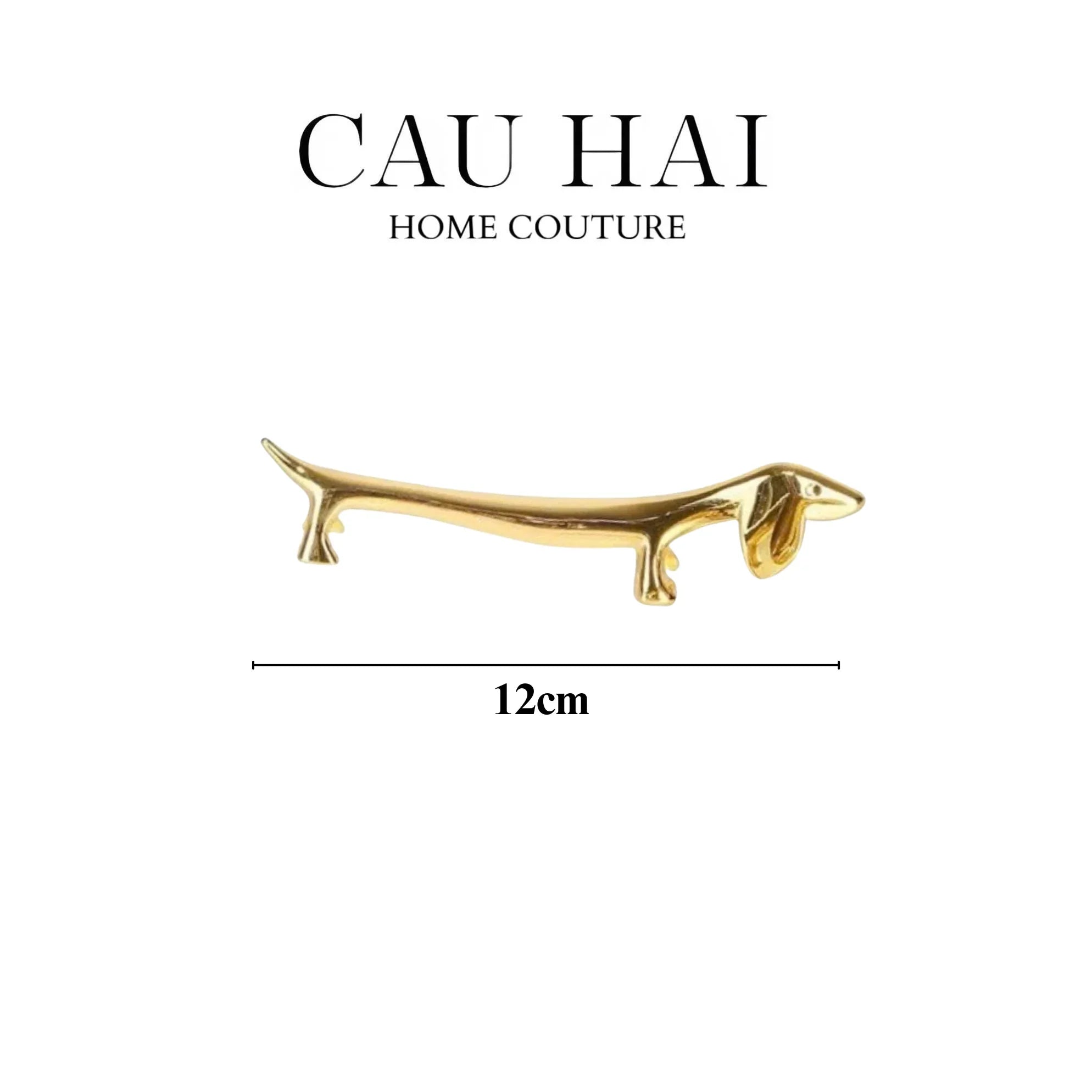 GÁC ĐŨA - CHOPSTICK REST DOG-CẬU HAI HOME DECOR