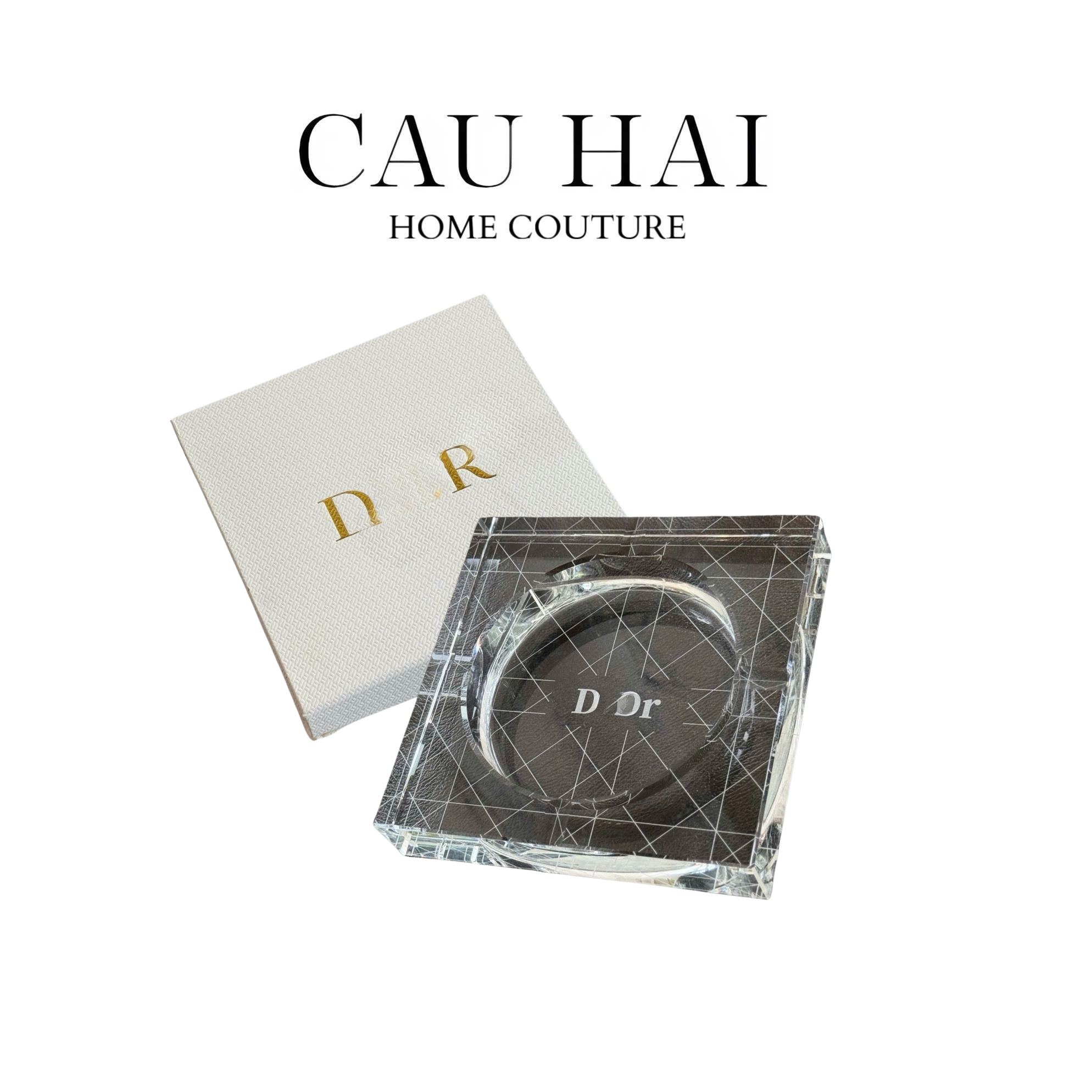 GẠT TÀN CRYSTAL D.O FULL BOX SIZE 18-CẬU HAI HOME DECOR