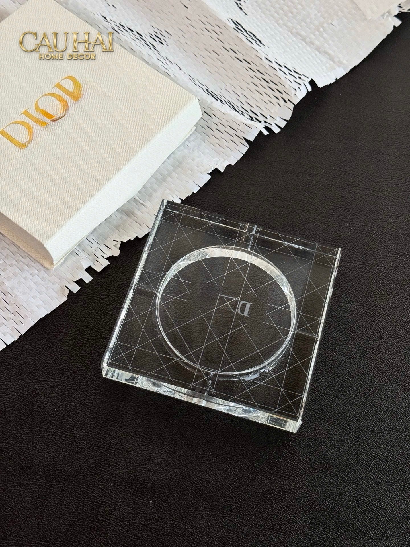 GẠT TÀN CRYSTAL D.O FULL BOX SIZE 18-CẬU HAI HOME DECOR