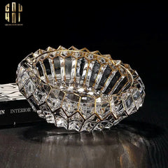 Gạt Tàn Crystal Regal Ashtray-CẬU HAI HOME DECOR