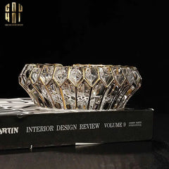 Gạt Tàn Crystal Regal Ashtray-CẬU HAI HOME DECOR