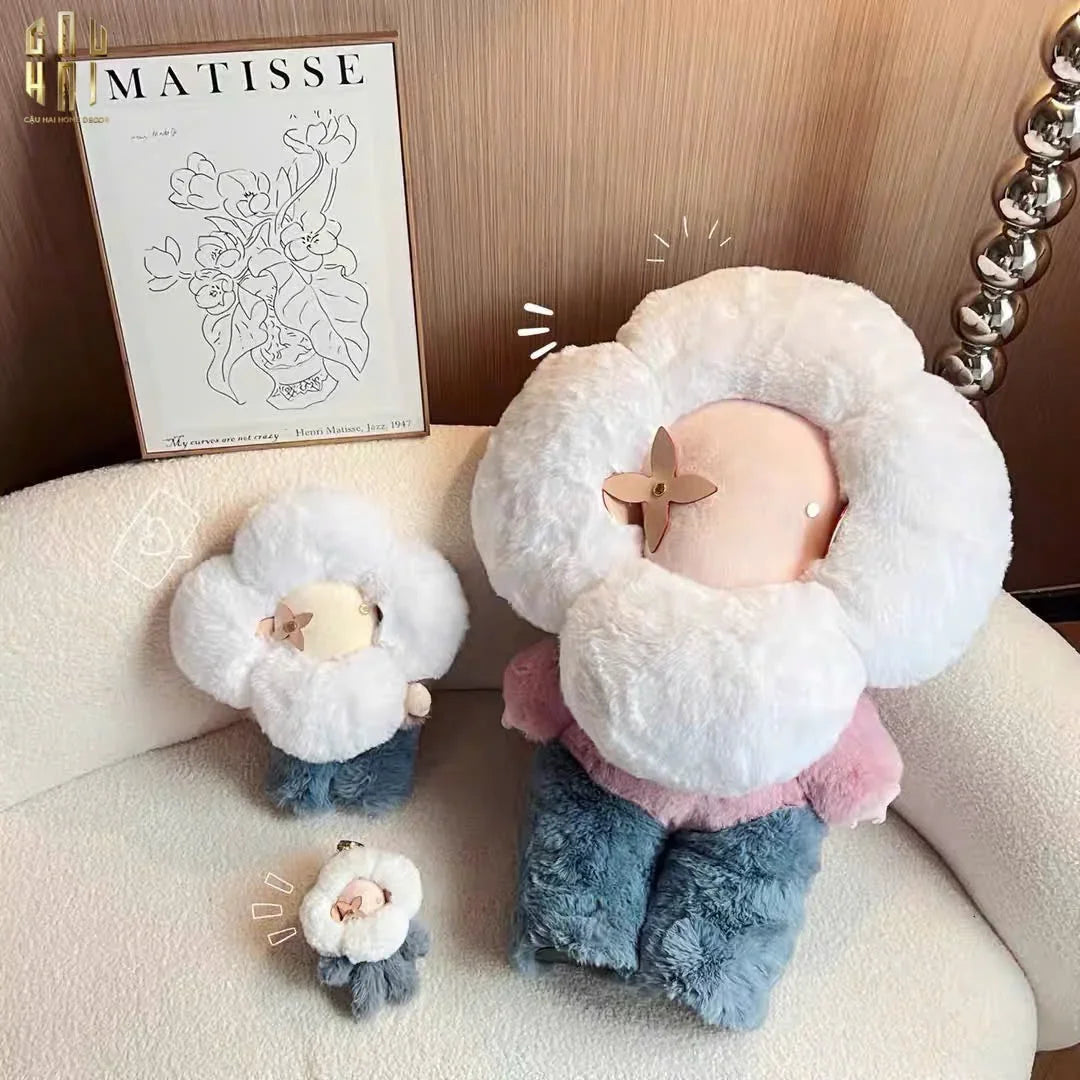 GẤU BÔNG VIVIENNE PINKY ORIGINAL SIZE 37 SS25-CẬU HAI HOME DECOR