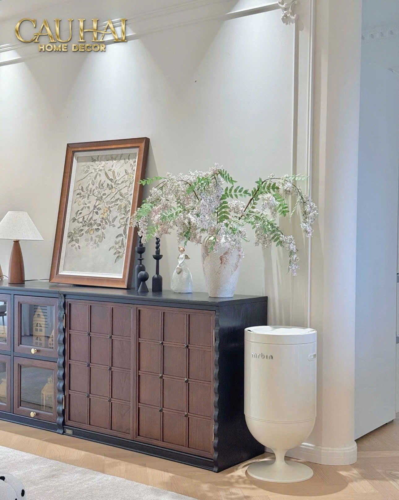 HOME COUTURE - THÙNG RÁC PREMIUM AUTOMATIC OPAL CHALICE BIN 20L-CẬU HAI HOME DECOR