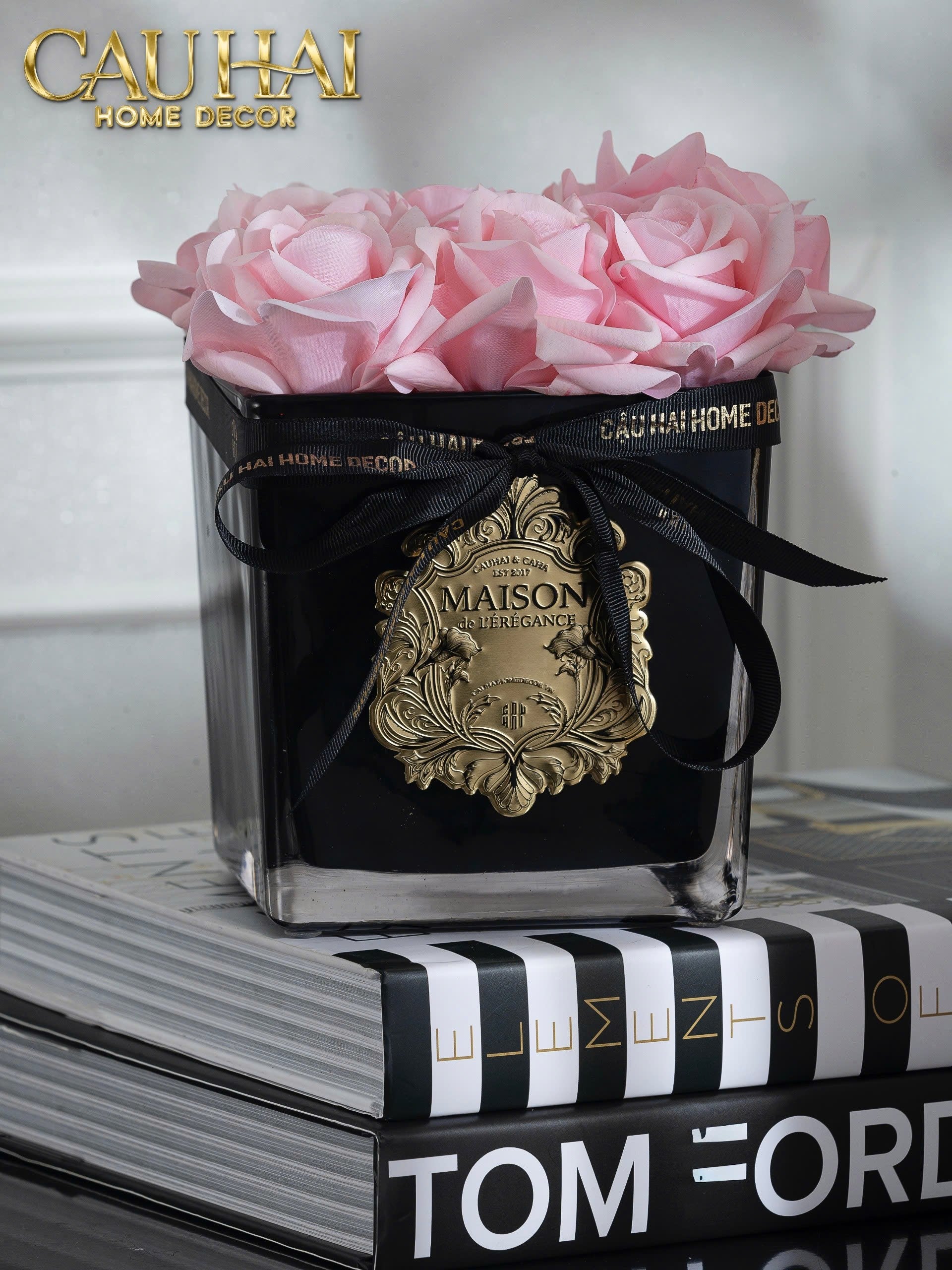 HOME COUTURE - CHẬU HOA HỒNG MAISON DE L’ÉLÉGANCE-CẬU HAI HOME DECOR