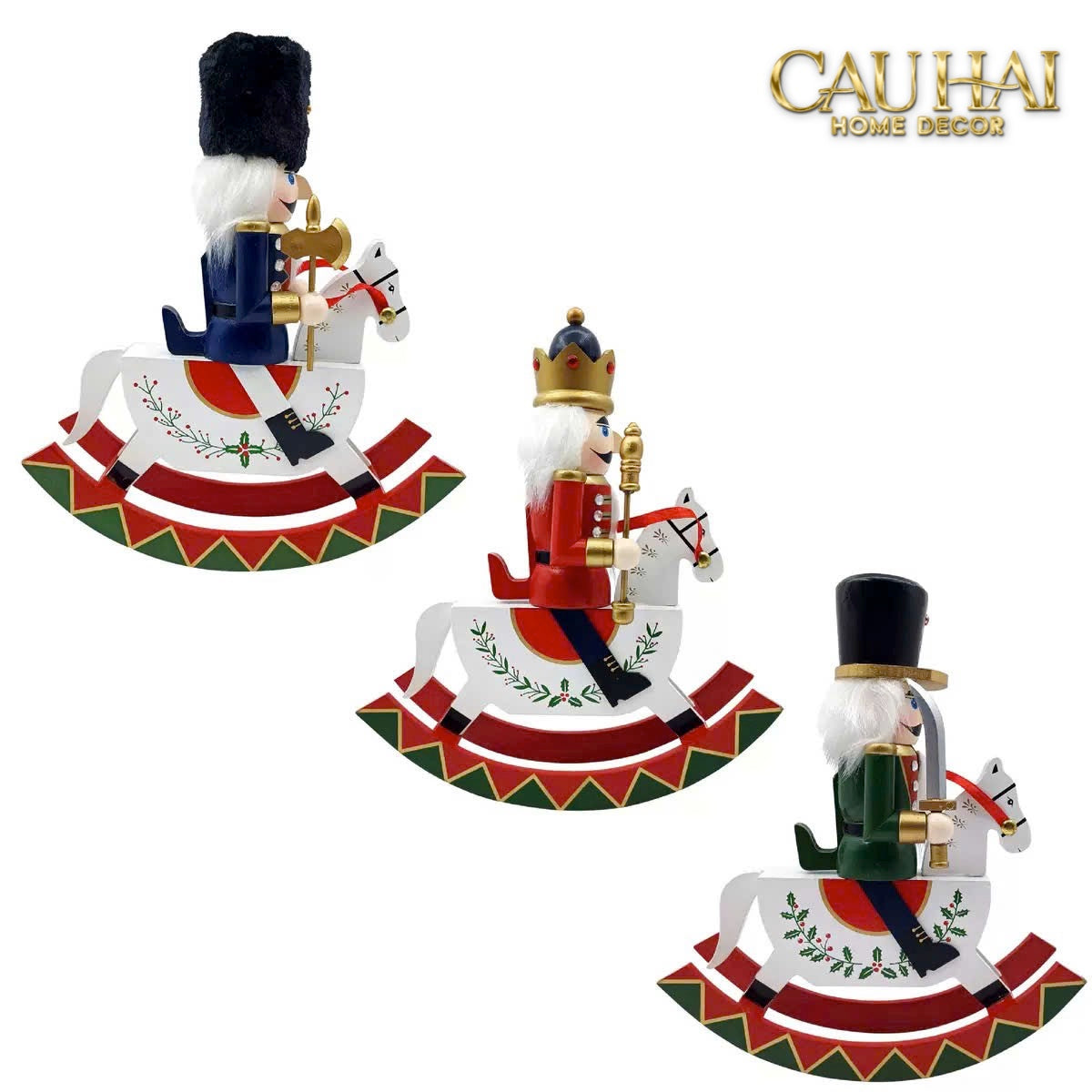 Fêtes Couture - Tượng Nutcracker King’S Parade H28-CẬU HAI HOME DECOR