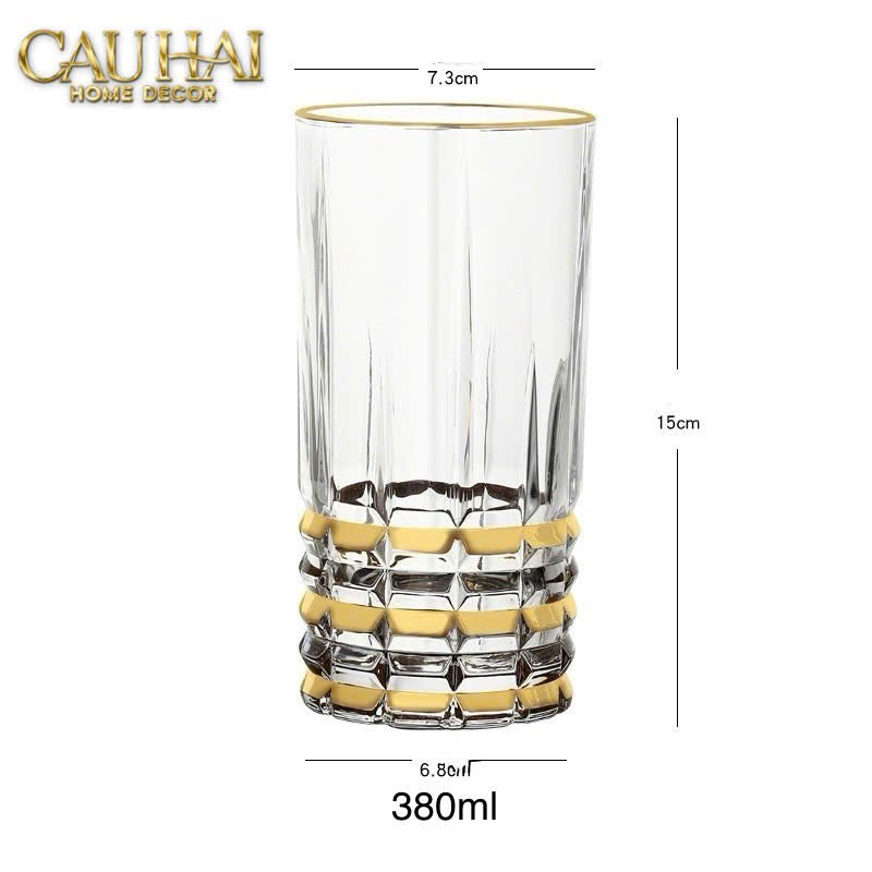 LY HIGHBALL D'Or GLORIOUS - 380ML-CẬU HAI HOME DECOR