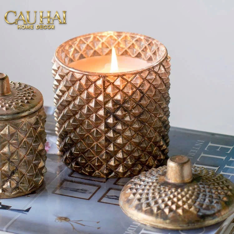 HOME COUTURE - LỌ NẾN BRASSON GOTHIC CITRUS & CEDAR SCENTED CANDLE