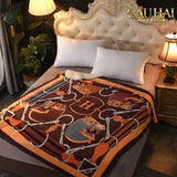 CHĂN CASHMERE COUTURE 150 x 200 - HÉRITAGE CARRÉ