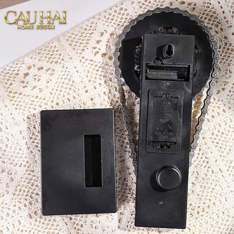 Đồng Hồ Cơ Khí Aerolift Balloon Clock Gear-CẬU HAI HOME DECOR