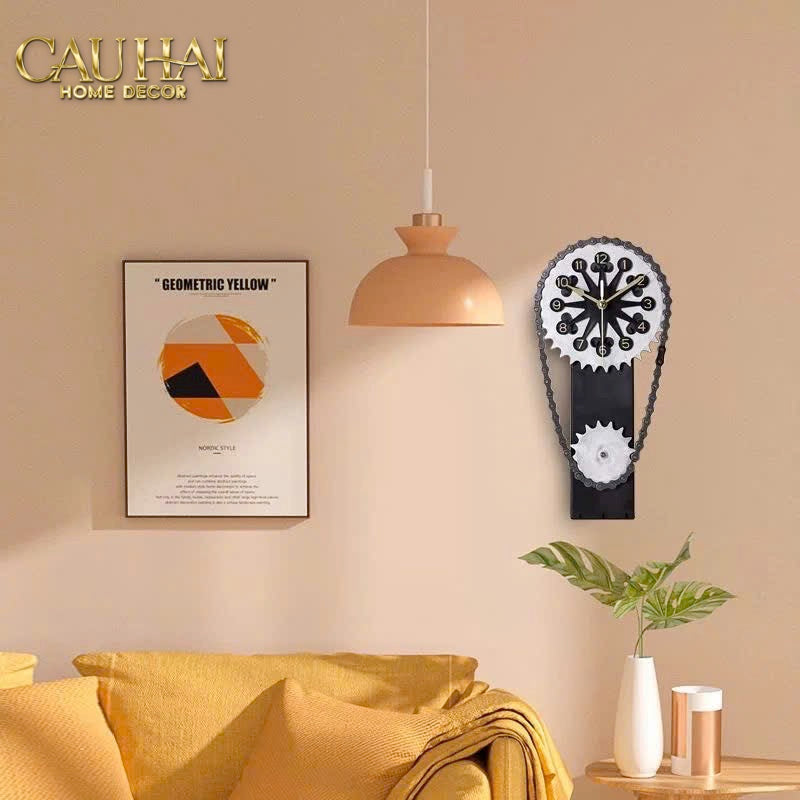 Đồng Hồ Cơ Khí Aerolift Balloon Clock Gear-CẬU HAI HOME DECOR