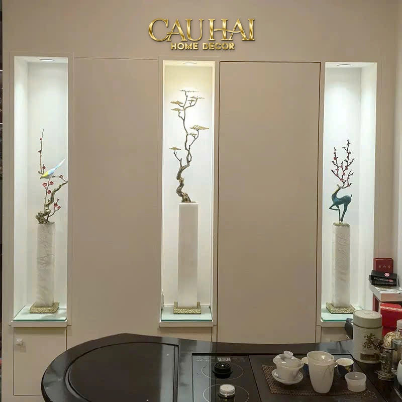 Home Couture - Tượng Lúa Mì Brasson Épi Doré Améthyste Première Galerie-CẬU HAI HOME DECOR