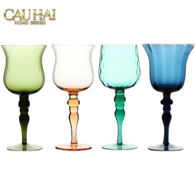 Set 2 Ly Oceania Alantian 320Ml Vino Rosso Glasses-CẬU HAI HOME DECOR