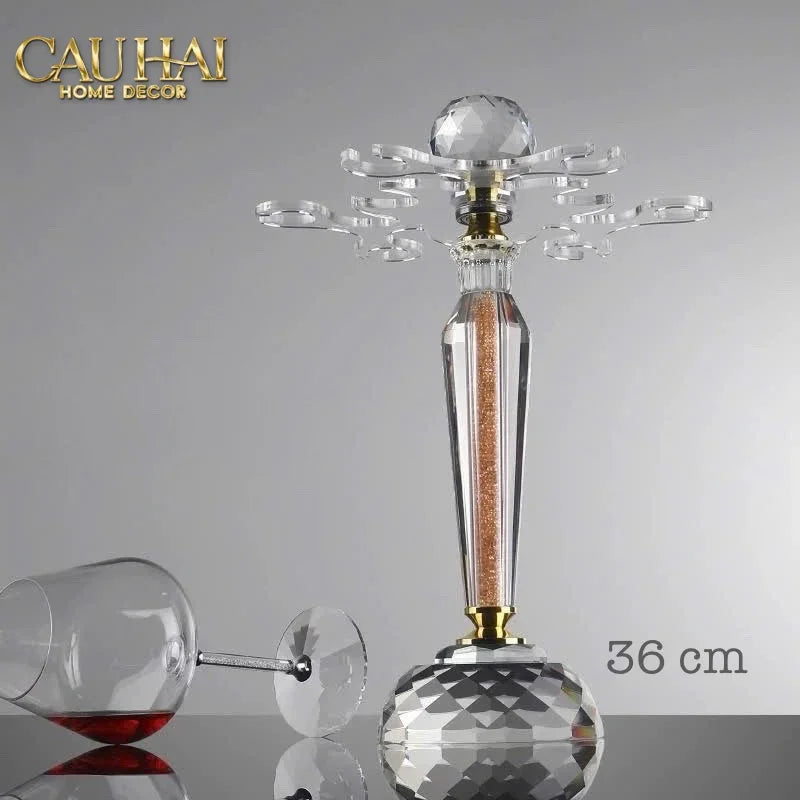 Giá Treo 8 Ly Glorious Wisteria Scepter Cristalleries Rack H36-CẬU HAI HOME DECOR