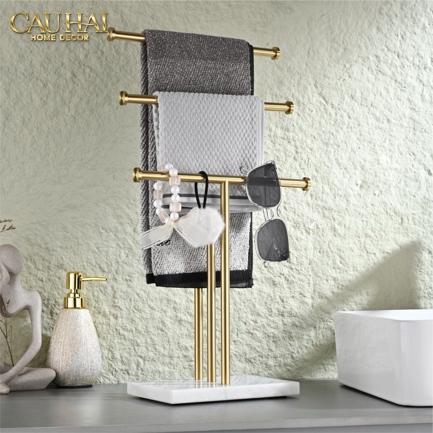 GIÁ TREO ĐA NĂNG TRIPPLE T LUX-CẬU HAI HOME DECOR