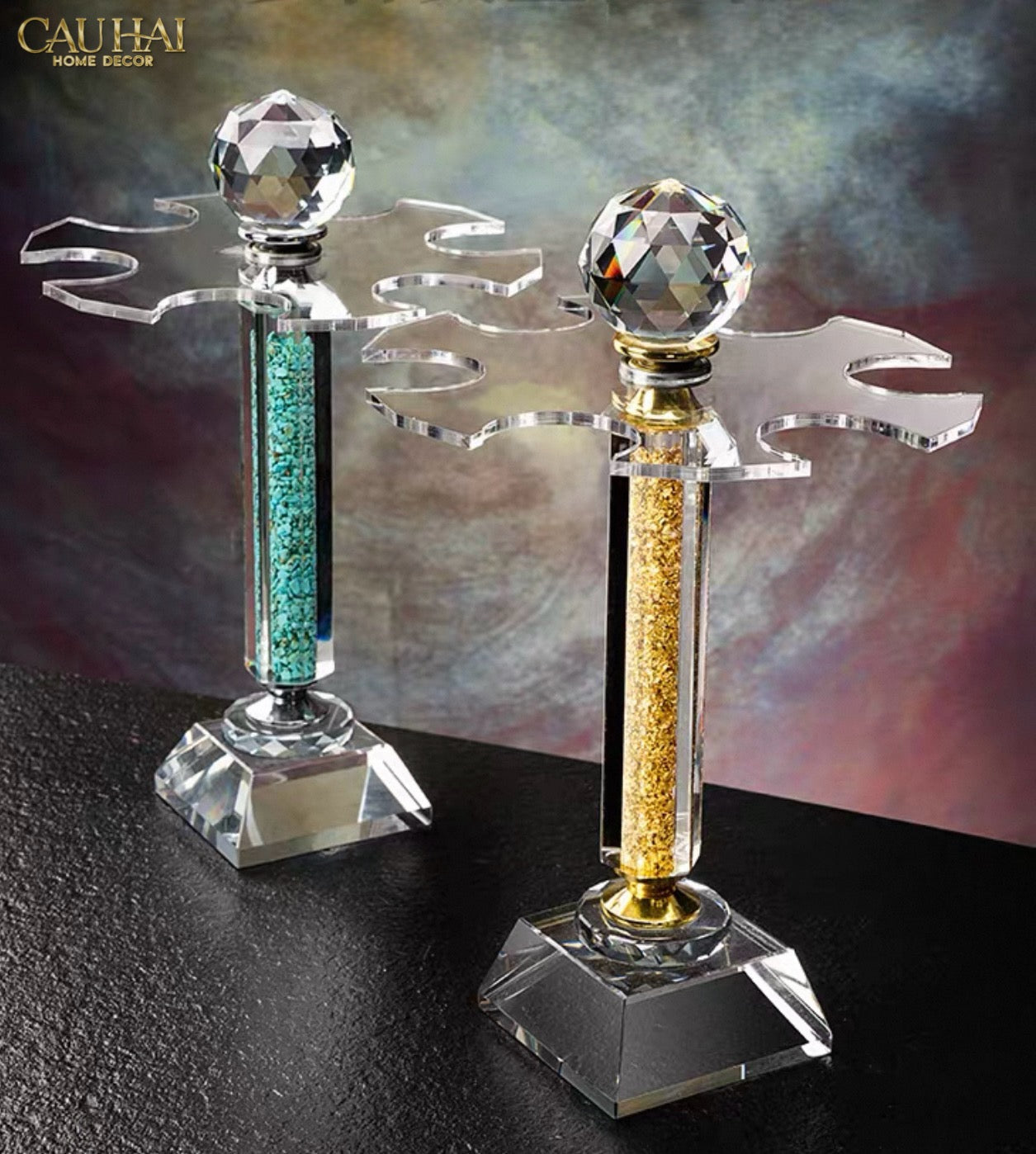 Giá Treo Ly Cyan Cristalleries Rack-LY THỦY TINH-CẬU HAI HOME DECOR