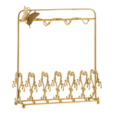 Maison Couture - Giá Treo Tách Trà Bằng Đồng Présentoir de Tasses  Papillon en Laiton Doré 31x35