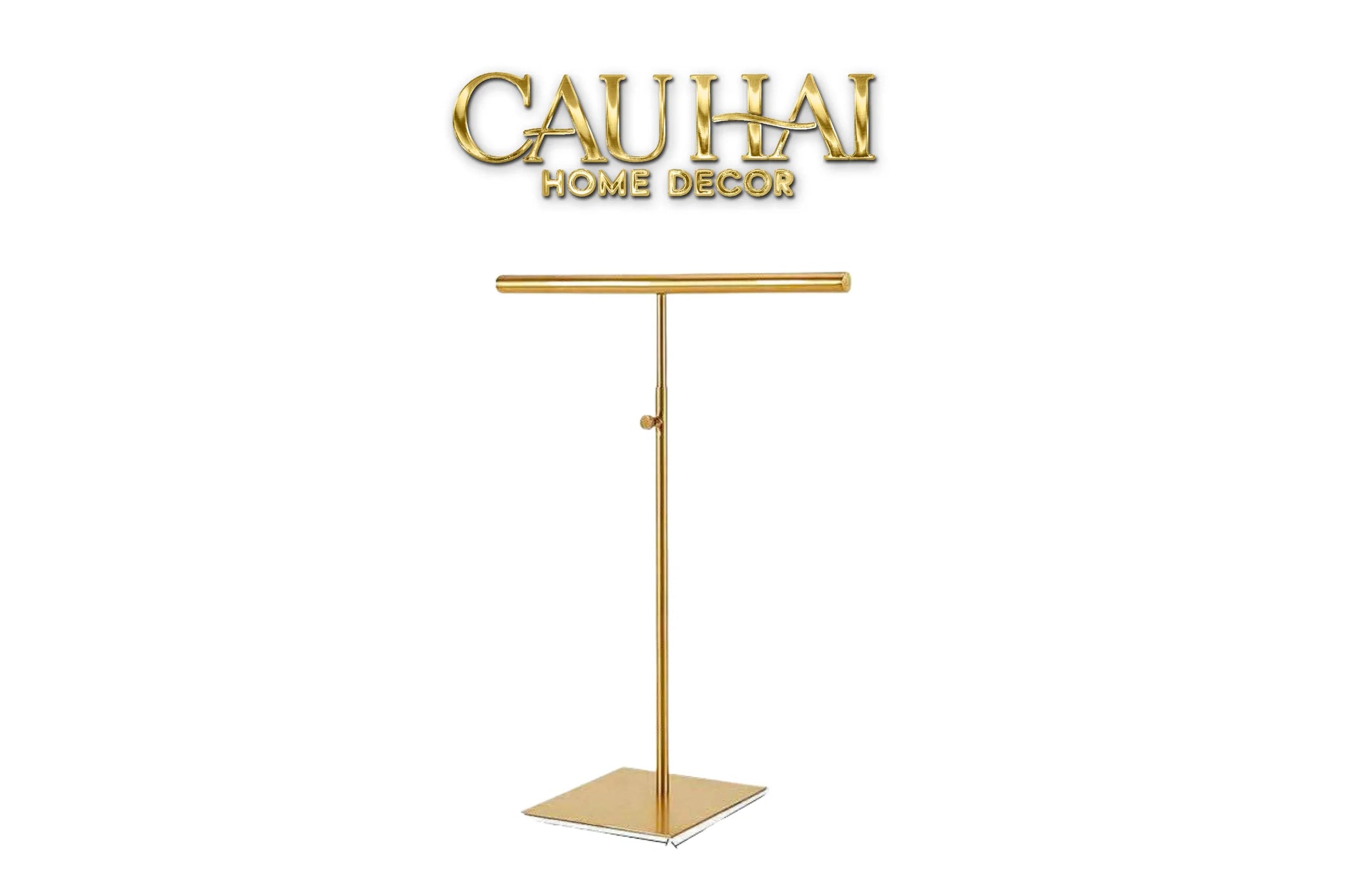 Giá Treo Túi Chữ T Stainless Steel & Acrylic-CẬU HAI HOME DECOR