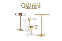 Giá Treo Túi Chữ T Stainless Steel & Acrylic-CẬU HAI HOME DECOR