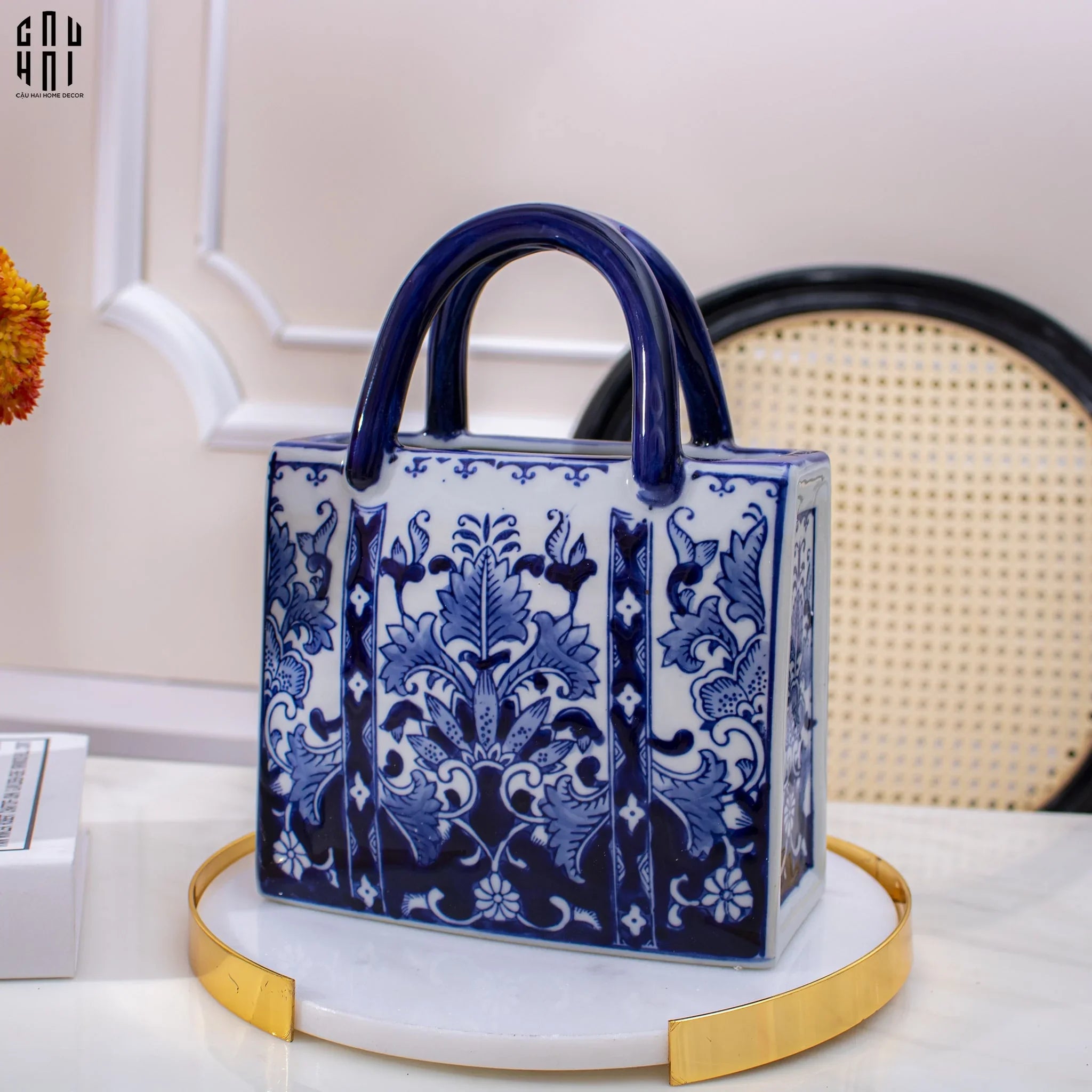 BÌNH HOA CLASSIC INDOCHINE BLOOM BAG-CẬU HAI HOME DECOR