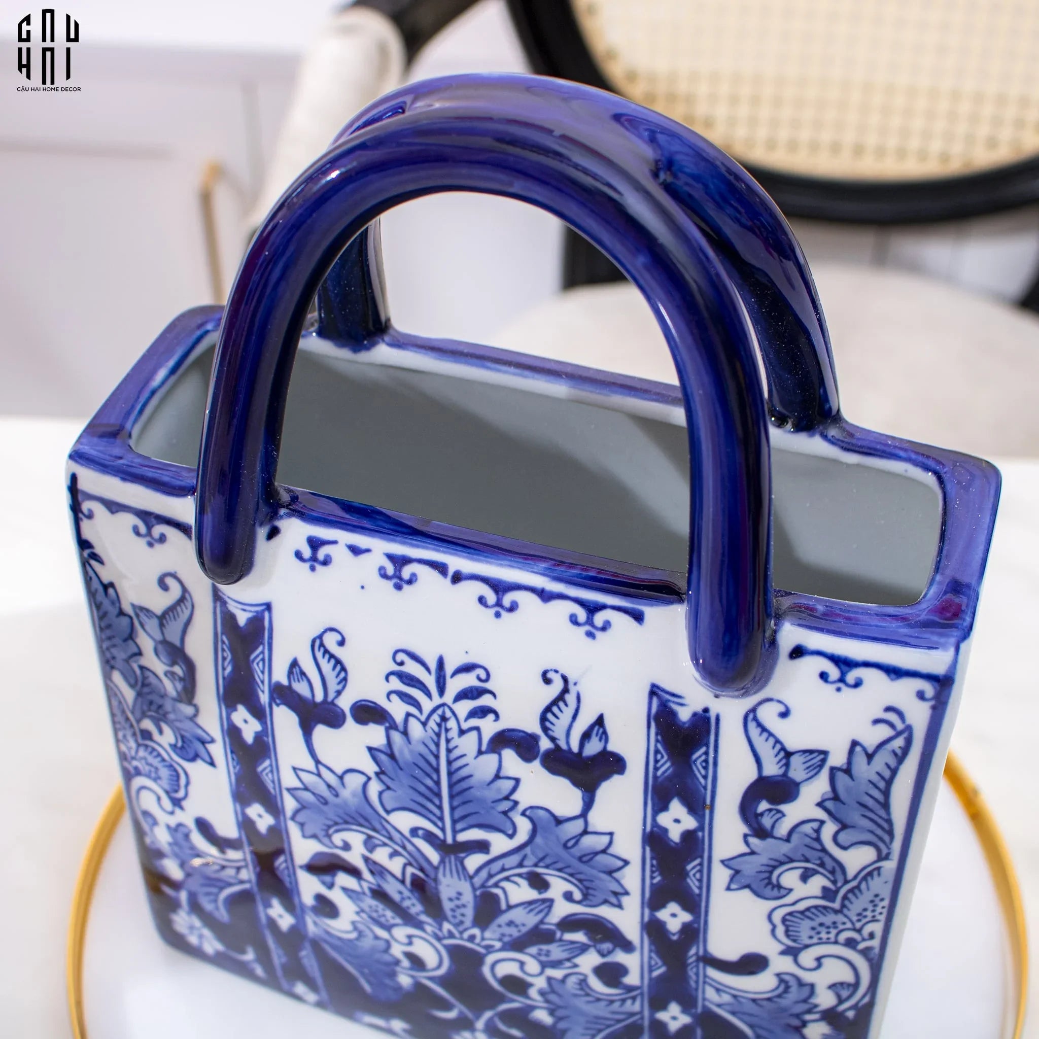BÌNH HOA CLASSIC INDOCHINE BLOOM BAG-CẬU HAI HOME DECOR