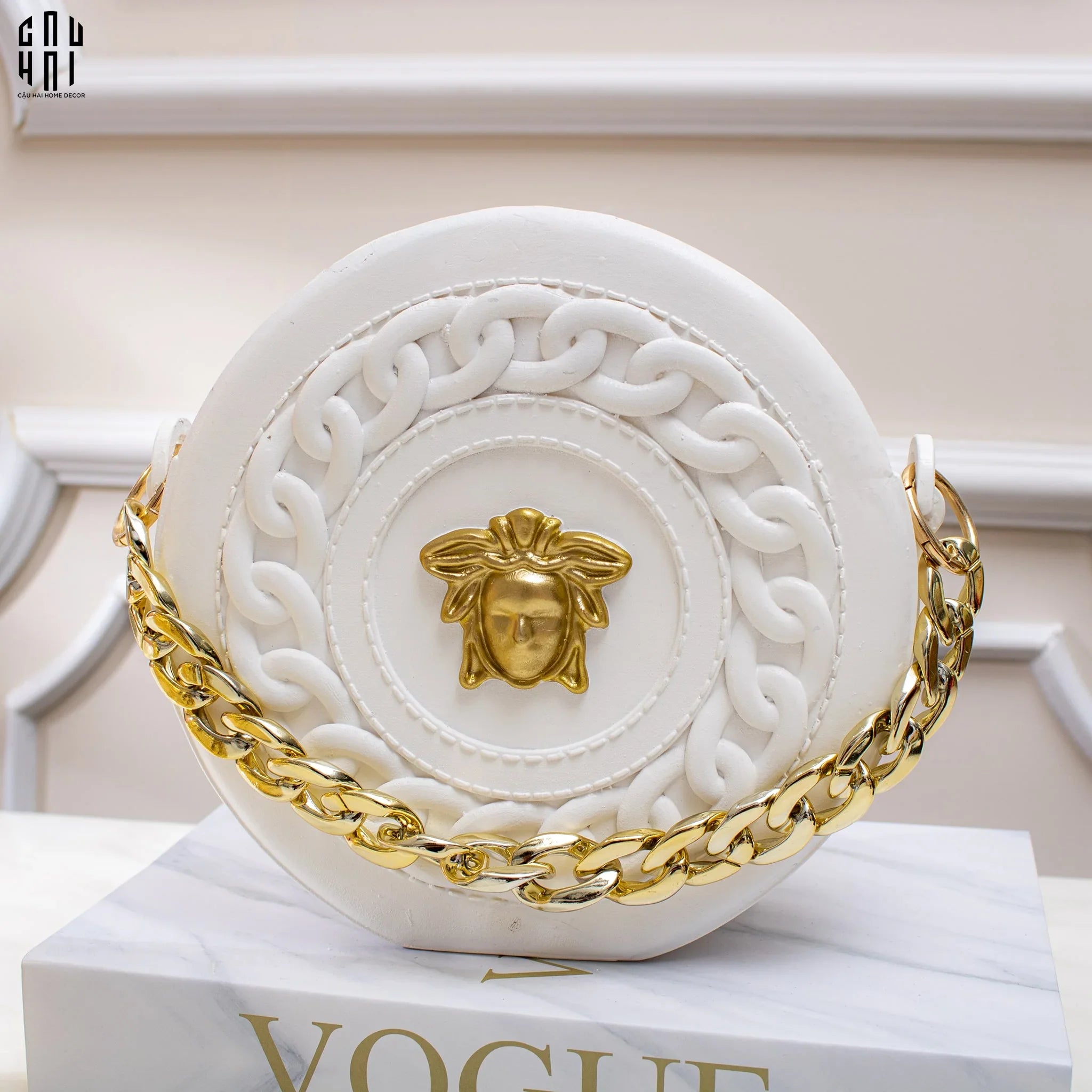 GIỎ CẮM HOA COMPOSITE VS SS25-CẬU HAI HOME DECOR