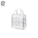 Giỏ Hoa Thuỷ Tinh White D.O-CẬU HAI HOME DECOR
